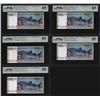 Image 1 : (5) Consecutive 2017 Djibouti 40 Francs Bank Notes PMG Superb Gem Uncirculated 68EPQ