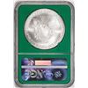 Image 2 : 2005 $1 American Silver Eagle Coin NGC MS70 From US Mint Sealed Box Green Core