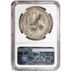 Image 2 : 1861ZS VL Mexico 8 Reales Silver Coin NGC Fine Details Chopmarked