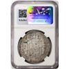 Image 2 : 1810MO HJ Mexico 8 Reales Silver Coin NGC VG Details Chopmarked