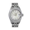 Image 1 : Rolex Ladies Stainless Steel Silver Index Datejust Wristwatch