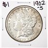 Image 1 : 1902-S $1 Morgan Silver Dollar Coin