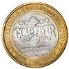 Image 2 : .999 Silver Gold River Laughlin, Nevada $10 Casino Limited Edition Gaming Token