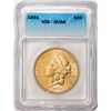Image 1 : 1861 $20 Liberty Head Double Eagle Gold Coin ICG AU50