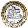 Image 2 : .999 Silver Four Queens Casino Hotel Las Vegas $10 Limited Edition Gaming Token