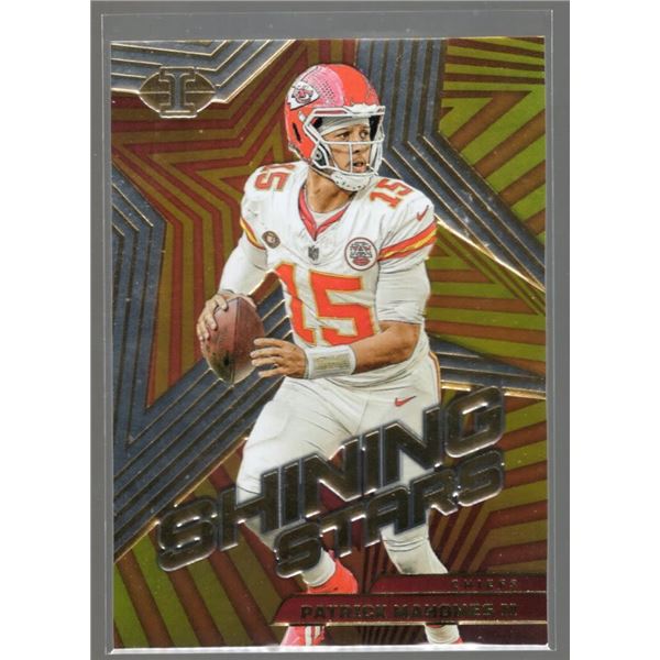Patrick Mahomes 2023 Panini Illusions Shining Stars #15
