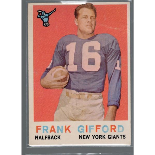 Frank Gifford 1959 Topps #20