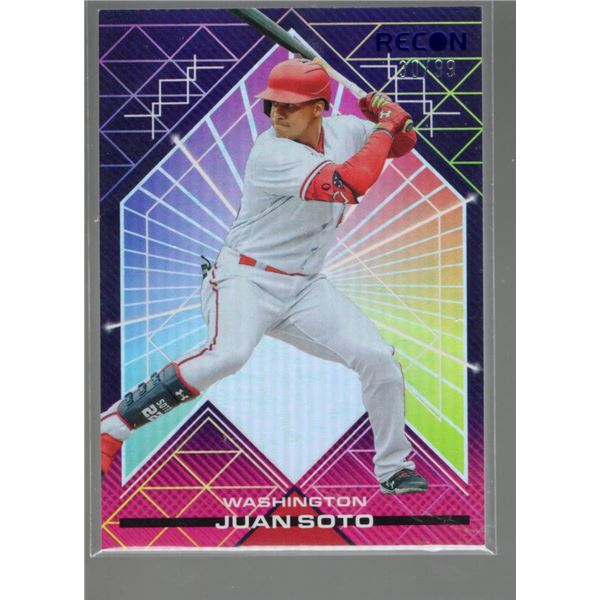 Juan Soto /99 2022 Panini Chronicles Recon #17