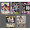 Image 1 : Lot of 5 Fernando Tatis Jr. Cards including a 2nd Year and Pink Pulsar