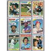 Image 1 : 9 Cards of MLB Stars from the 1970's through 1983. Rod Carew (2 cards), Gary Carter, Dave Cash (2 ca