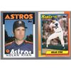 Image 1 : Lot of 2 Nolan Ryan Cards 1985 Topps #100 & 1990 Topps #1