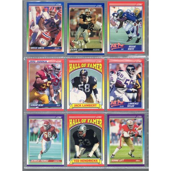 9 Hall of Fame NFL Defensive Players! Bruce Smith, Howie Long, Reggie White, Junior Seau, Jack Lambe