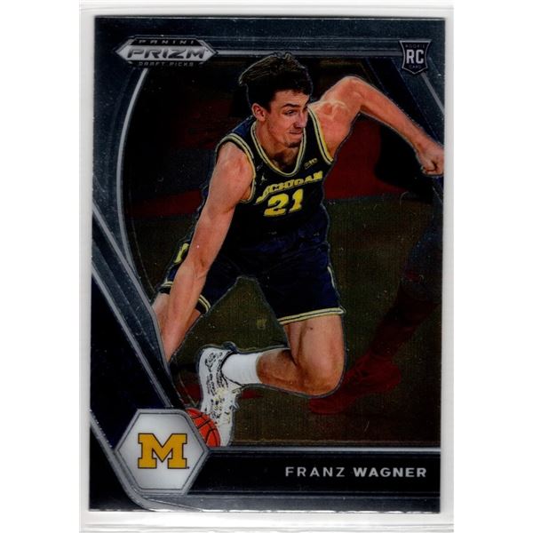 Franz Wagner Rookie Card 2021 Panini Prizm Draft Picks #9