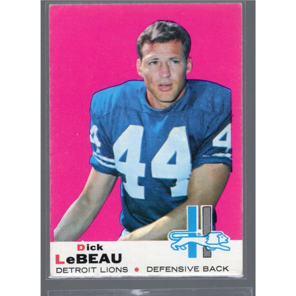 Dick LeBeau 1969 Topps #76