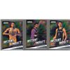 Image 1 : Victor Wembanyama, Brandon Miller, Scoot Henderson Instant Impact Panini Prizm Rookie Cards. First 3