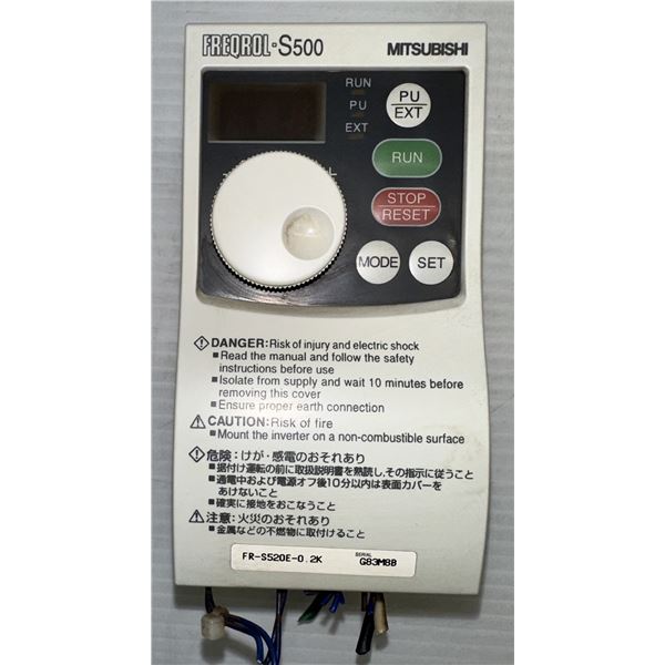 Mitsubishi #FR-S520E-0.2K Inverter