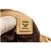 Image 9 : MCM Beige Leather Visetos Shoulder Bag