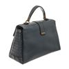 Image 4 : Bottega Veneta Blue Leather Piazza Top Handle Bag
