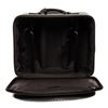 Image 7 : Bottega Veneta Black Intrecciato Leather Trolley Suitcase