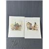 Image 2 : 4 European Unframed Architectural Prints