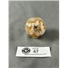 Image 2 : Flower Agate Sphere. MSRP $389.88