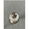 Image 2 : Very Good Pair Of Birks Sterling (Top & Bottom) Crystal Salt & Pepper Shakers