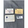 Image 1 : 3 Vintage Canadian Power Squadron Membership Cards
