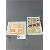Image 2 : Wood Lock Medicated Oil Bottle Full in Original Box, Made in Hong Kong + Vintage Newspaper Coupons