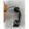 Image 2 : Vintage Windup Telephone (Wooden Dovetailed Cabinet 13.5" x 8")