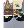 Image 2 : 4 Vintage Beatles Vinyl Records