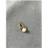 Image 2 : Lovely Vintage 12K G.P. Pendant w/ Genuine Pearl