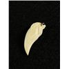 Image 2 : Vintage Ivory Toothpick & Carved Ivory Pendant