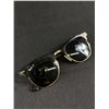Image 2 : Ray-Ban RB3507 136/N5 Sunglasses Clubmaster Aluminum Black & Case- Frame Only, Needs New Lenses- Aut