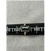 Image 2 : 10K Gold Hematite Black Alaska Diamond Ring - Size 7.25 - 20cm x 9cm - Marked FJ (In Diamond) 10k & 