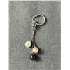 Image 2 : Rare Sterling Silver Genuine Pearl 2" Earrings Jackets on 925 Huggies - Marked & Tested