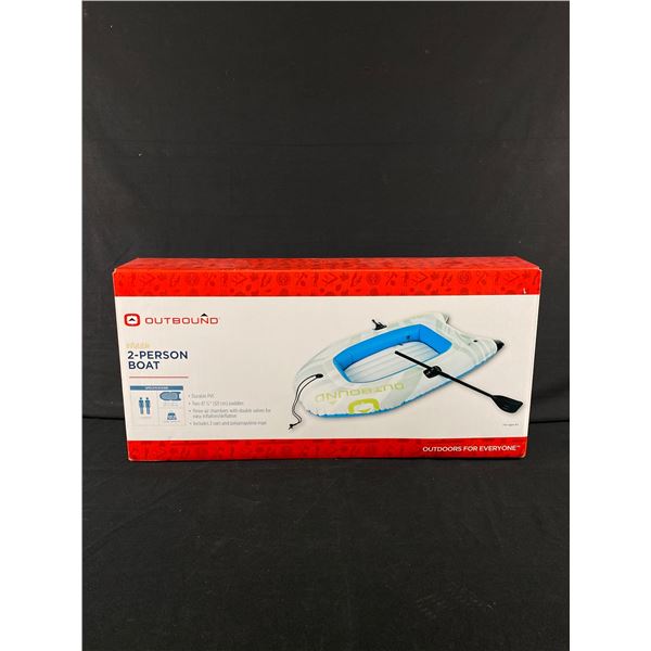 In Box Outbound Inflatable 2 Person Boat