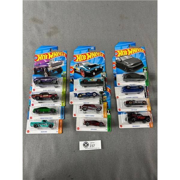 Lot of 12 Hotwheels Still Sealed in Original Boxes