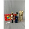 Image 1 : 2 Vintage wooden Bobbie's Signed by Robin & Nell England (Constable + Lifeguard)