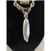 Image 2 : Vintage Necklac w'/ Lace Agate Stone Pendant