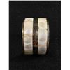 Image 2 : Vintage Silver w/ Mother of Pearl Napkin Ring