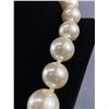 Image 2 : Very Large Pearls Knotted and Graduated Necklace up to 19" Long