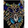 Image 2 : Gorgeous Borealis Rhinestones Necklace Huge and Impressive