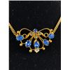 Image 2 : Lovely Vintage Choker Necklace for Small Necksize, 14" Long Original Clasp