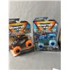 Image 2 : Lot of 4 Hotwheels Monster Trucks, Still Sealed in Original Boxes