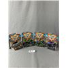 Image 1 : Lot of 4 Hotwheels Monster Trucks, Still Sealed in Original Boxes