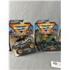 Image 2 : Lot of 4 Hotwheels Monster Trucks, Still Sealed in Original Boxes