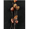 Image 2 : Vintage Genuine Cornelian Stones Necklace