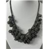 Image 2 : Vintage Gun Metal w/ Tassels Necklace