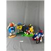 Image 1 : Collectible Lot of M&M Dispensers