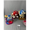 Image 2 : Collectible Lot of M&M Dispensers